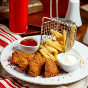 3pcs Sizzler Wings & Fries Snack Pack