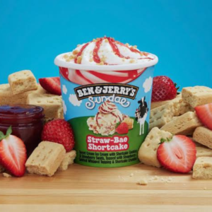 	B&J Strawberry