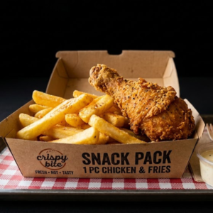 1pc Chicken & Fries Snack Pack