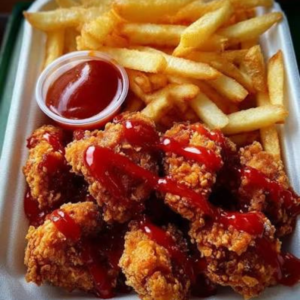 5pcs Chicken Bites & Fries Snack Pack