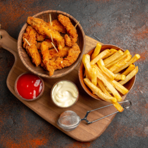 Sizzler Chicken Strips Meal