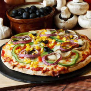 Vegetarian Hot Pizza